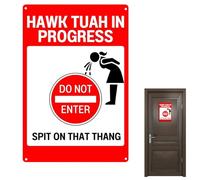 Wall Decor Funny Signs Funny Signs for Wall,Front Door Sign | Acrylic Wall Poster Viral Meme Don't Enter These Thang Signs Wall Decor