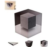 Wall Decor, Illusions Corner Wall Art, Impossible Corners 3D Wall Art Decor - Reality-Distorting Illusion, Removable Wall Stickers for Living Room, Office & Student Room (B)