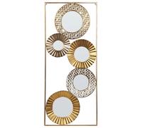 Beliani Wall Decor MAICOBA Metal 90 cm Gold, Gold