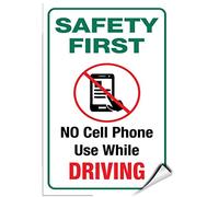 Wall Decor Man Cave Bar First No Cell Phone Use While Driving Business Sign Office Pub Flammable Sign Funny Warning Sign For Property Funny Vintage Metal Sign Poster 8X12 Inches