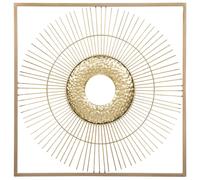 Wall Decor MERCURY 50 cm Metal Gold