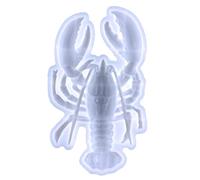 Wall Decor Resin Mold, Lobster Wall Art Silicone for Epoxy Casting Animal Decorative Molds Lobster Molds