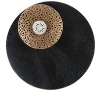 Wall Decor RUBIDIUM Metal 49 cm Black