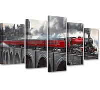 Wall Decoration Design Wall Picture 5 Pieces Premium Poster Stylish Set with Matching Pictures as Living Room Decorative Picture Frame Canvas Picture 5 Piece Wall Picture