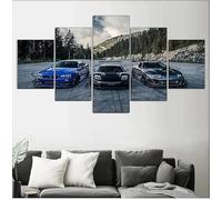 Wall Decoration Design Wall Picture 5 Pieces Premium Poster Stylish Set with Matching Pictures as Living Room Decorative Picture Frame Canvas Picture 5 Piece Wall Picture