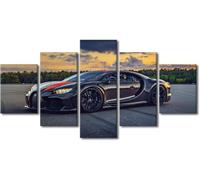 Wall Decoration Design Wall Picture 5 Pieces Premium Poster Stylish Set with Matching Pictures as Living Room Decorative Picture Frame Canvas Picture 5 Piece Wall Picture