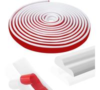 Wall Decoration Molding Trim, 0.9in x 20ft Peel and Stick Wall Molding Trim for Mirror Frame, Chair Rail, Self-Adhesive 3D Panel Molding, Wall Protection and Home Flexible DIY Decoration（2.3cm x 6m）