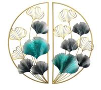 Wall Decorative Metal Round Wall Art Decor Wall Art Decor Modern Wall Artwork Home Decor For Indoor Home Bedroom Living Room Decoration Living Room