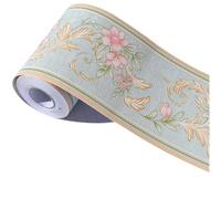 Wall Decorative Strip, Self-Adhesive Skirting Board Wall Sticker Trim Baseboard Corner Ill(12)