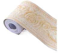 Wall Decorative Strip, Self-Adhesive Skirting Board Wall Sticker Trim Baseboard Corner Ill(6)