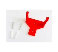 Wall Display Bracket Compatible with LEGO Technic Ferrari SF-24 F1 Car 42207, Red Wall Mount Display Holder with Screws and Wall Plugs, Model Not Included