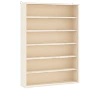 Wall Display Cabinet with 6 Shelves Display Case Wall Display Shelf vidaXL