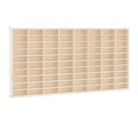 Wall Display Cabinet with 80 Compartments Display Case Display Shelf vidaXL