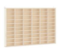 Vidaxl Wall Display Cabinet With 60 Compartments 60X4.5X40.5 Cm
