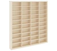 Wall Display Cabinet with 80 Compartments Display Case Display Shelf vidaXL