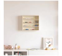 Wall Display Cabinet with 6 Shelves Display Case Wall Display Shelf vidaXL