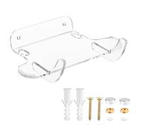 Wall Display Holder Stand for 2024 Loudspeaker, Transparent | High Gloss Acrylic Wall Rack with Precised Cutsout for Horizontal Placement, Enhancing Aesthetics
