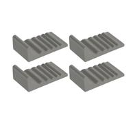 Wall Divider for Trash Can | Non-Slip Pad Without Drill,4 Pieces Wall Protector Behind the Trash Can | for Office, Bathroom, Corner, Floor, Garage, Laundry Room