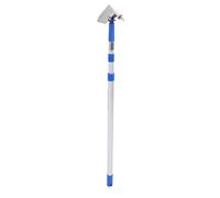 Wall Drywall Scraper, Stainless Steel Wall Corner Drywall Scraper with 2 Meter Aluminum Alloy Telescopic Pole, for Tight Corners and, Putty