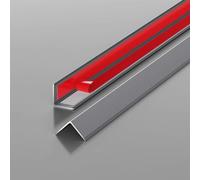 Wall Edge Corner Protector Guard Angle, Aluminum L Molding Wall Corner Guard With 89° Angle, Convenience Self Adhesive Protection Edge Safety Bumpers For Furniture(Gray,125cm/49in)