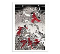 Wall Editions Art-Poster - Akira - Joshua Budich