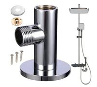 Wall Elbow for Hand Shower, Shower Water Outlet, Leak-Proof Replacement Water Fitting, Space-Saving Connector for Hotel Home Bathroom