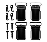 Wall Fasteners For Tapestries | Removable Heavy Duty - Metal Wall Clips For Quilts | For Posters Frames Pictures Canvas Art Pictures Bedroom Blankets Indoor