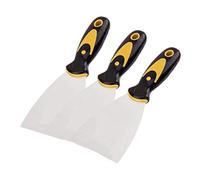 Wall Filler Tool,Filler Knife, Trowel Plastering Trowel 3 Pcs Putty Scrapers, Spackle, Metal Scraper Tool for Drywall Finishing, Plaster Scraping, Decals, Wallpaper/2 inch(3 inch)