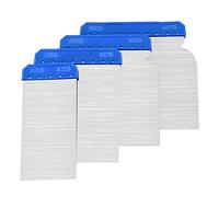 Wall Filler Tool,Filler Knife, Trowel Plastering Trowel Putty Metal Scraper,for Drywall, Putty, Decals, Wallpaper, Baking, Spackling, Patching and Painting