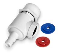 Wall Fitting Connector Fit for Swimming Pool Cleaner - Pressure Relief Hose Connect Assembly Fit for Pool Cleaner Vacuum Sweep