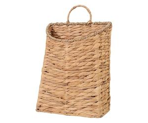 Wall Flower Basket - Wall Basket For Plants | Woven Rattan Rustic | Walls Baskets For Indoor Plants | Hangable Woven Rattan F0r Keys Mails Vegetable Fruit Breads Snacks Farmhouse Kitchen Living Room