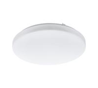Wall Flush Ceiling Light Colour White Shade White Plastic Bulb LED 17.3W