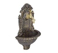 Wall fountain Nostalgic Water Feature Outdoor Faucet Station 3.6 kg 40 cm