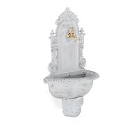 Wall fountain Outdoor Water Basin Vintage Patio Tap Durable Decorative