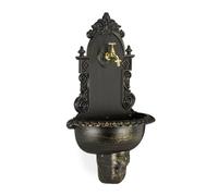 Wall fountain Outdoor Water Basin Vintage Patio Tap Durable Decorative