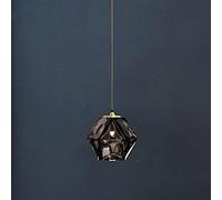 Wall Glass Pendant Ceiling Lamp MI-NI Hanging Chandelier E27 Kitchen Island Light Fixture PostCountry Restaurant Living Room Suspension Lamps Droplights,Keep Your, Rose Gold,Hanging L
