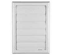 Wall Gravity Flaps 190mm x 260mm Air Vent Grill with Backdraft Shutter Ducting Ventilation Cover TN2