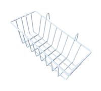 Wall Grid Panel, Hanging Wire Basket, Wire Storage Container, Wall Organizer for The Shower, White