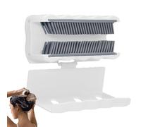 Wall Hair Collector - Silicone Hair Trap, Drain Catcher Grip | Anti Slip Pad for Bathroom, Use of Glass Tile with Reusable Design, Removable Filter Strainer Sheet Adhesive Cleaning Routine