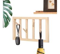 Wall Hangers | Rustic Space Saving Hanger - Wall Hooks for Hanging Storage | for Entryway Living Room Bathroom Kitchen Storage Home Office Farmhouse Apartment Resid