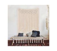 Wall Hanging Cotton Handmade Woven Wall Tapestry Large Boho Wedding Backdrop Wall Decoration