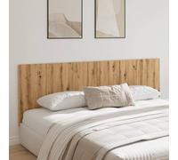 Wall Headboard Artisian Oak 240x1.5x80 cm Engineered Wood Berkfield Home Brown One Size
