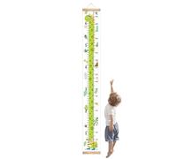 Wall Height Chart for Child Growth - Decorative Growth Meter, Removable & Reusable with Lanyard for Children's Room, Living Room Decoration & Parenting
