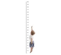Wall Height Map - Glue Growth Ruler Sticker, Measurement Decal | Peel and in the nursery decor, children development tracker, playroom bedroom wall art, school medical facility
