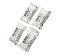 Wall Hole Sealer Cement Clay for Crack Repair, Waterproof Fireproof Smoke Proof Putty, Flexible Hardening Filler for Air Conditioning Holes and Leaks, White,(4pcs)