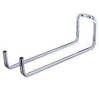 Wall Hook Double-Angled Galvanised Steel 12 mm Diameter