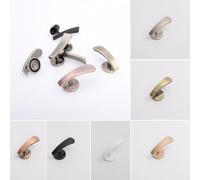 Wall Hooks for Fabric Curtains, Zinc Alloy Tie-Back Holders in Green Bronze/Red Bronze/Black/White/Rose Gold/Silver, Decorative Drape Hangers for Bedroom & Living Room