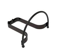 Wall Hooks for Purses Semi Circular Wall Mounted Cowboy Hat Rack Functional Storage and Display Rack. This is an Excellent Choice for Those Who Want to Space While Also (Black, 12. 7x10. 8x8cm)