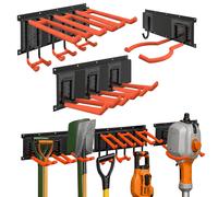 Wall Hooks, Garage Organiser, Tool Holder, Wall Rail Hook Set