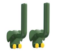 Wall Hooks, Hooks for Wall | Elephant Scarf Hangers - Hangers of 2 | Multipurpose Wall Hooks for Bathroom Bedroom Kitchen Laundry Room Home Toilet Company Studio Use
